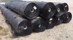 H-268 Black Pond Liner 60 MIL UNUSED (1 Roll)