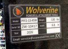 H-810 Wolverine Skid Steer Pallet Fork Head