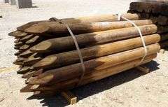 H-201 Round Driveable Fence Posts (40)