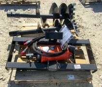 H-826 Wolverine Skid Steer Auger