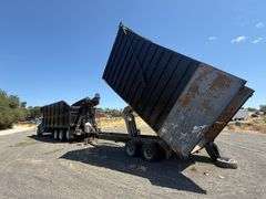 H-1040 2006 Sterling Grapple Truck W/ Custom 50 Yard Dump Trailer