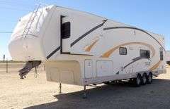 H-534 2008 Tahoe Toy Hauler 37' Trailer