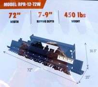 H-850 Wolverine Skid Steer Ripper