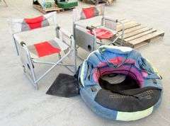 H-148  Fishing Tube + Camp Chairs