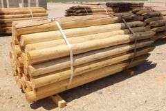 H-203 Round Driveable Fence Posts (50)
