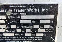 H-768 1993 C&B Horse Trailer
