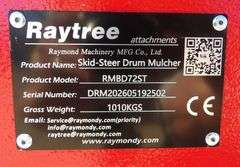 H-632 Raytree Drum Mulcher