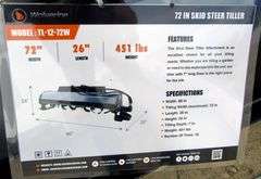 H-797  Wolverine 72" Skid Steer Rototiller