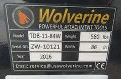 H-792 Wolverine 81" Skid Steer Bucket