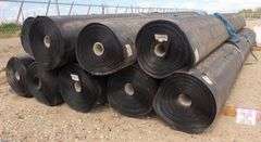 H-268 Black Pond Liner 60 MIL UNUSED (1 Roll)