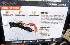 H-821 Wolverine Skid Steer Trencher