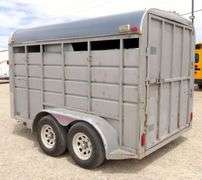 H-768 1993 C&B Horse Trailer