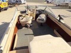 H-1006 1984 Sun Dance 16' Boat & Trailer