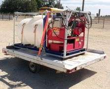 H-181 Portable Pressure / Steam Cleaner on Trailer