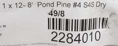 H-387 1X12 Lumber