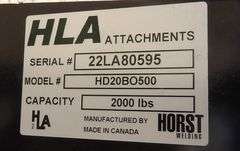 H-912 Skid Steer Forks