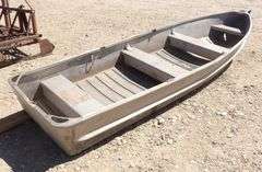 H-185  13' Aluminum Boat
