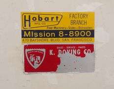 H-196  Hobart Band Saw