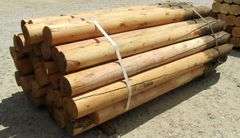 H-448  Wooden Fence Posts  (40)
