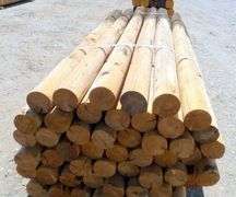 H-204 Round Driveable Fence Posts (50)
