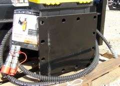 H-849 Wolverine Skid Steer Post Driver