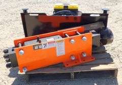 H-849 Wolverine Skid Steer Post Driver