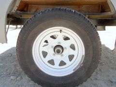 H-596  Pickup Bed Trailer with Topper