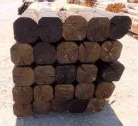 H-199 Wooden Fence Posts