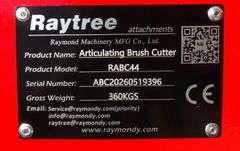 H-634 Raytree Articulating Brush Cutter