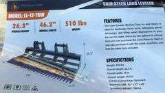 H-890 Wolverine Skid Steer Land Leveler