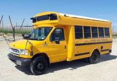 H-101 1998 Ford E-350 Bluebird School Bus