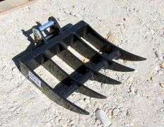 H-834 Mini Excavator Rake
