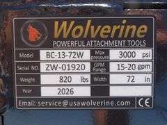 H-859 Wolverine Skid Steer Field Mower