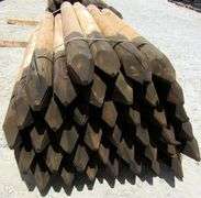 H-448  Wooden Fence Posts  (40)