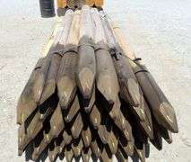 H-202 Round Driveable Fence Posts (40)