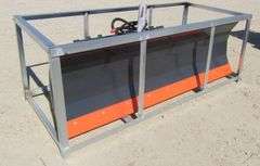 H-841  Wolverine Skid Steer Snow Plow