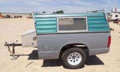 H-596  Pickup Bed Trailer with Topper