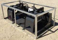H-847  Wolverine Skid Steer Grapple Bucket