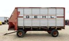 H-744  Gehl Feed Wagon