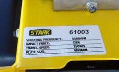 H-468 Stark Plate Compactor