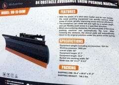 H-845  Wolverine Skid Steer Snow Plow