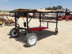 H-1056 Shaded Vegetable Picker Cart
