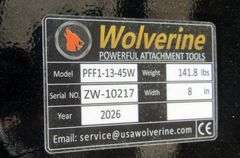 H-811 Wolverine Skid Steer Tool Carrier Head