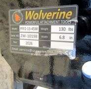 H-809 Wolverine Skid Steer Pallet Fork Head