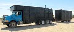 H-1040 2006 Sterling Grapple Truck W/ Custom 50 Yard Dump Trailer