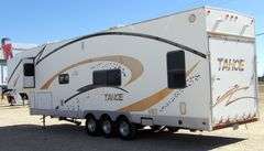 H-534 2008 Tahoe Toy Hauler 37' Trailer