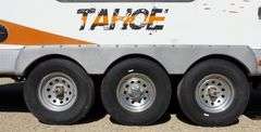 H-534 2008 Tahoe Toy Hauler 37' Trailer