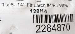 H-376 1X6 Lumber