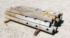 H-456 3 Hole Fence Posts