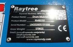 H-635 Raytree Drum Mulcher
